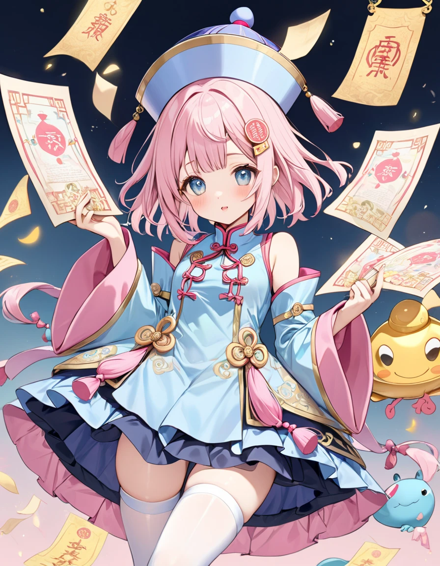 <lora:tamaki-000014:0.8>
1girl,tamaki,default, animal_ears, black_legwear, cat_ears, closed_eyes, coin, diffraction_spikes, glint, lens_flare, long_hair, miqo'te, money, open_mouth, smile, solo, sparkle, sparkle_background, tail, thighhighs, treasure_chest