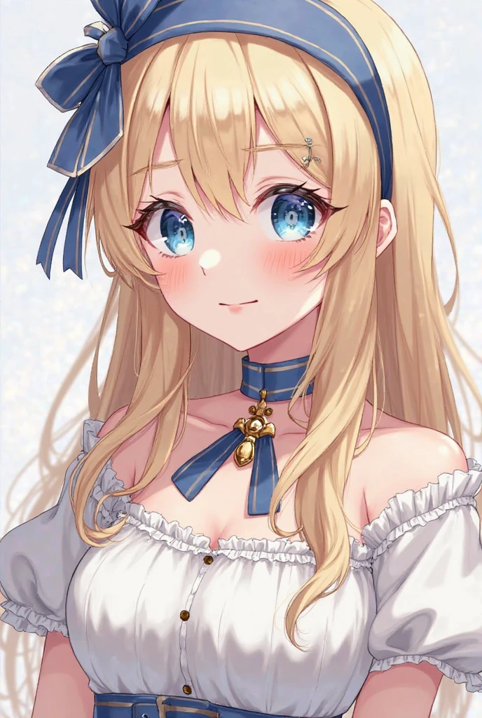masterpiece expires later, best quality, extremely detailed, high resolution, Japanese anime,1girl, blonde hair, (long length hair:1.4), , nipple, side braid hair, curly hair, wavy hair, drill hair, curl outward hair, (blue eyes:1.5), (beautiful detailed eyes:1.4), red blush , blushing with embarrassment, 12-year-old , 145cm tall, original character, fantasy, (black background:1.2), , beautiful fingers, (Bold poses1.5) , lace dress, (headdress:1.2) , looking at viewer