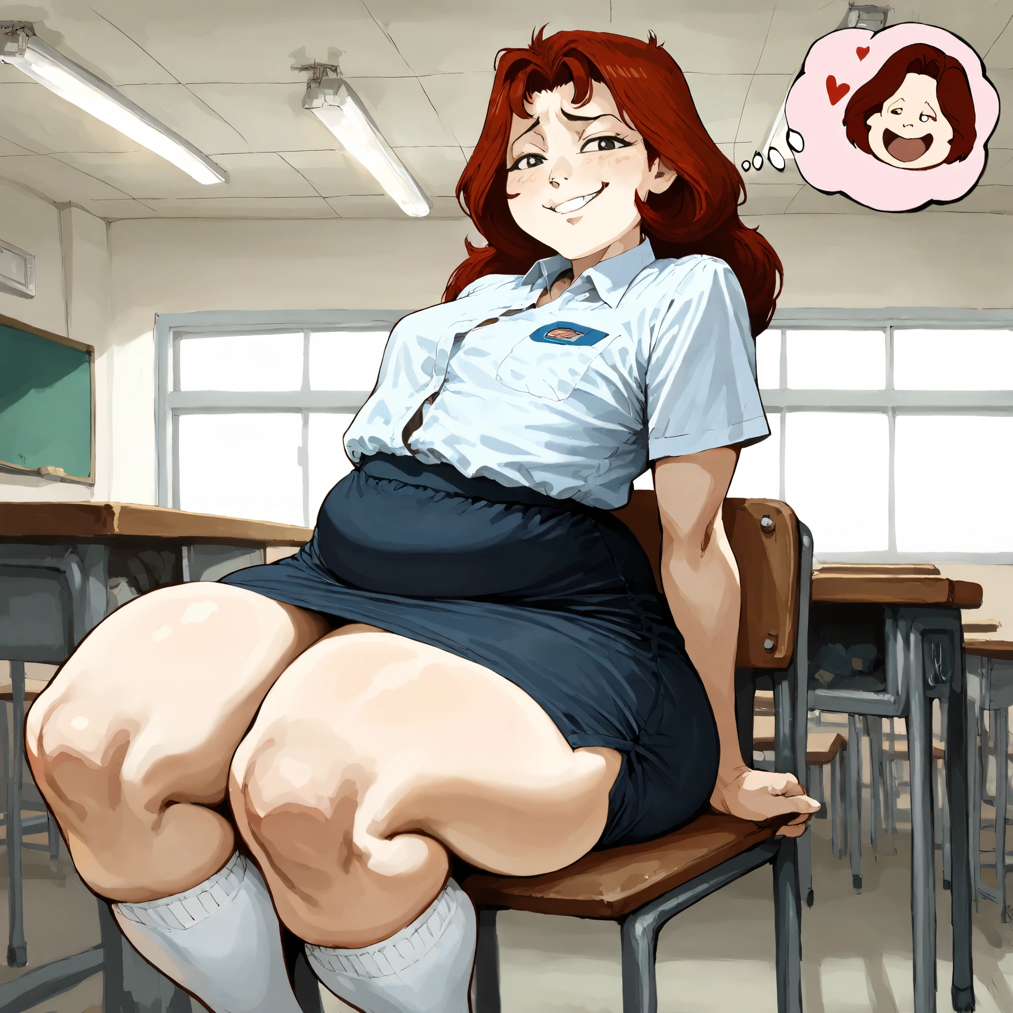 score_9, score_8_up, score_7_up, score_6_up, score_5_up, score_4_up, (source_anime), 1girls, 1futa, Classroom, full body, massive breasts, madure woman, teacher, kid , big size difference, Elementary school student, small kid girl, futa on female, pussy sex, futanari