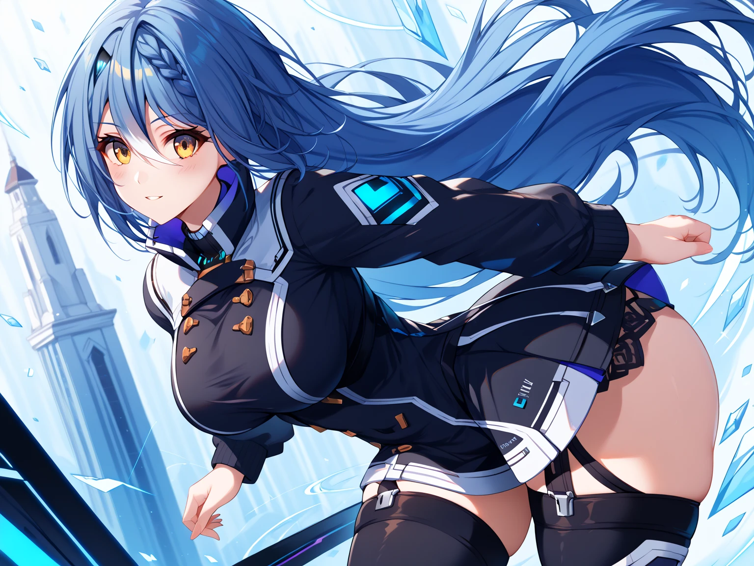 Ein episches cyber pung girl
