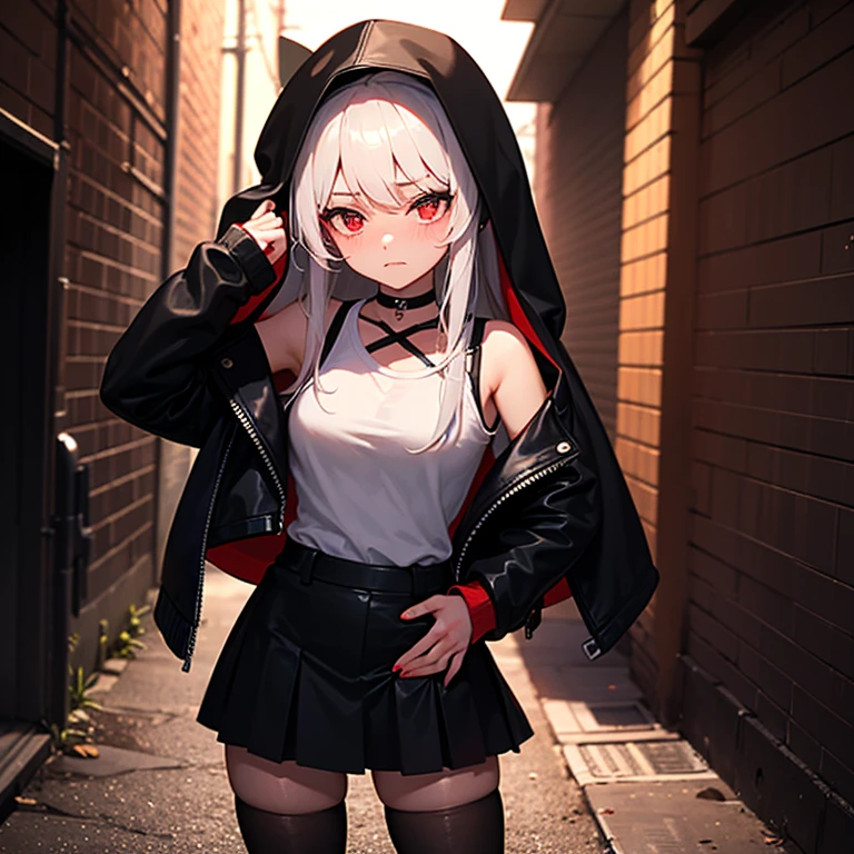masterpiece, best quality, high resolution, 1girl, solo,
AssassinInstall, Hassan's Hood, 
<lora:illya22outfits:0.7>