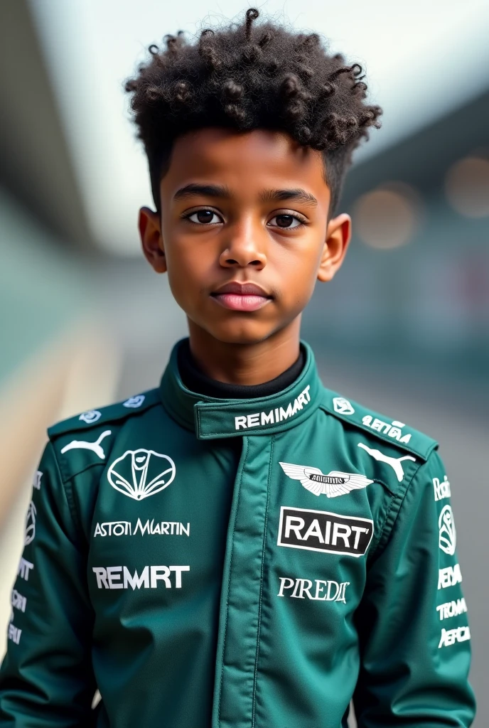 lewis hamilton when he child, look at the camera