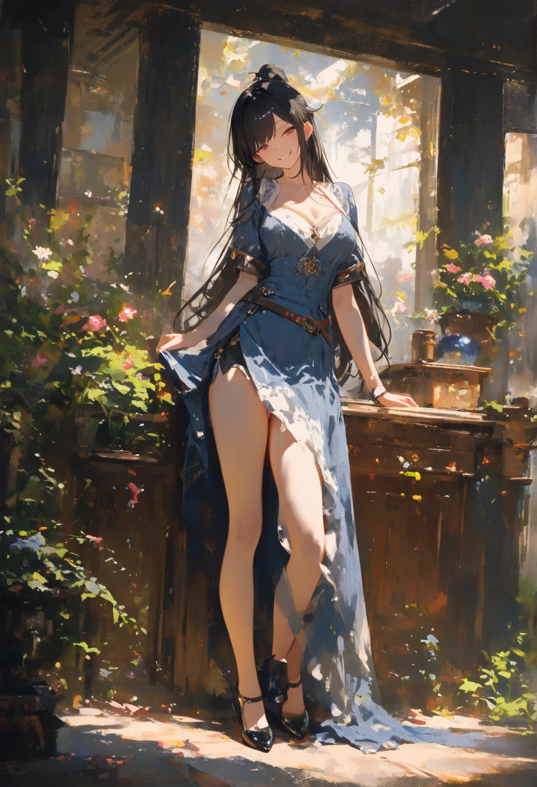 1girl, legsupms, beautiful, masterpiece, best quality, (pussy_tuft, giant), assisted exposition, by Pino Daeni, (by Foxovh), by dizzyknight, by cumbread, by sligarthetiger, explicit content, (extremely detailed:1.3)