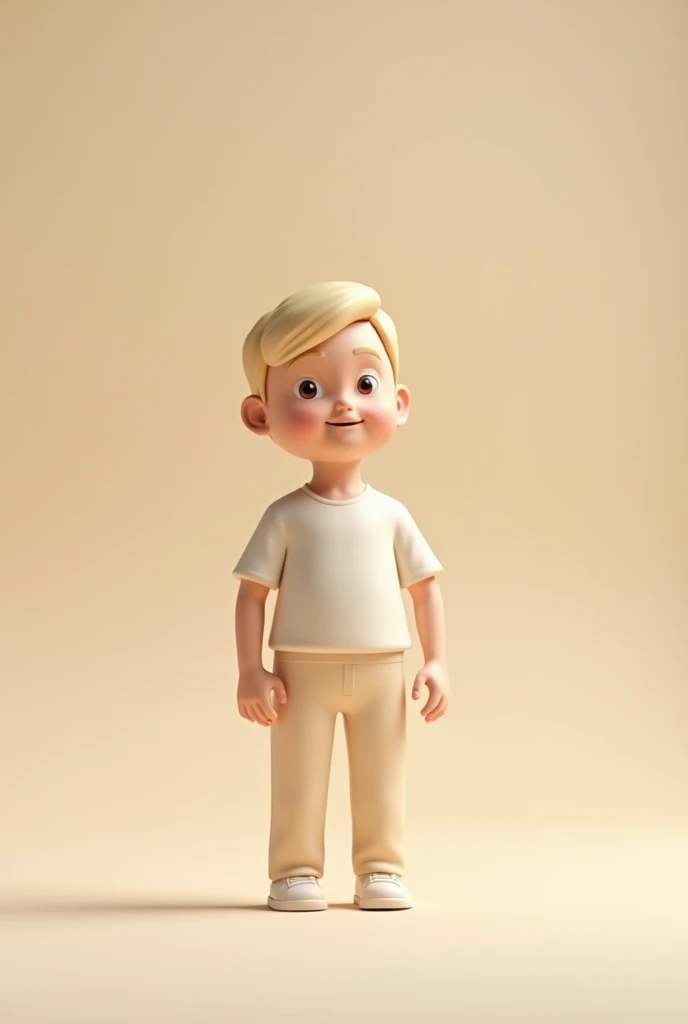 Handsome young innocent looking white age boy with pants