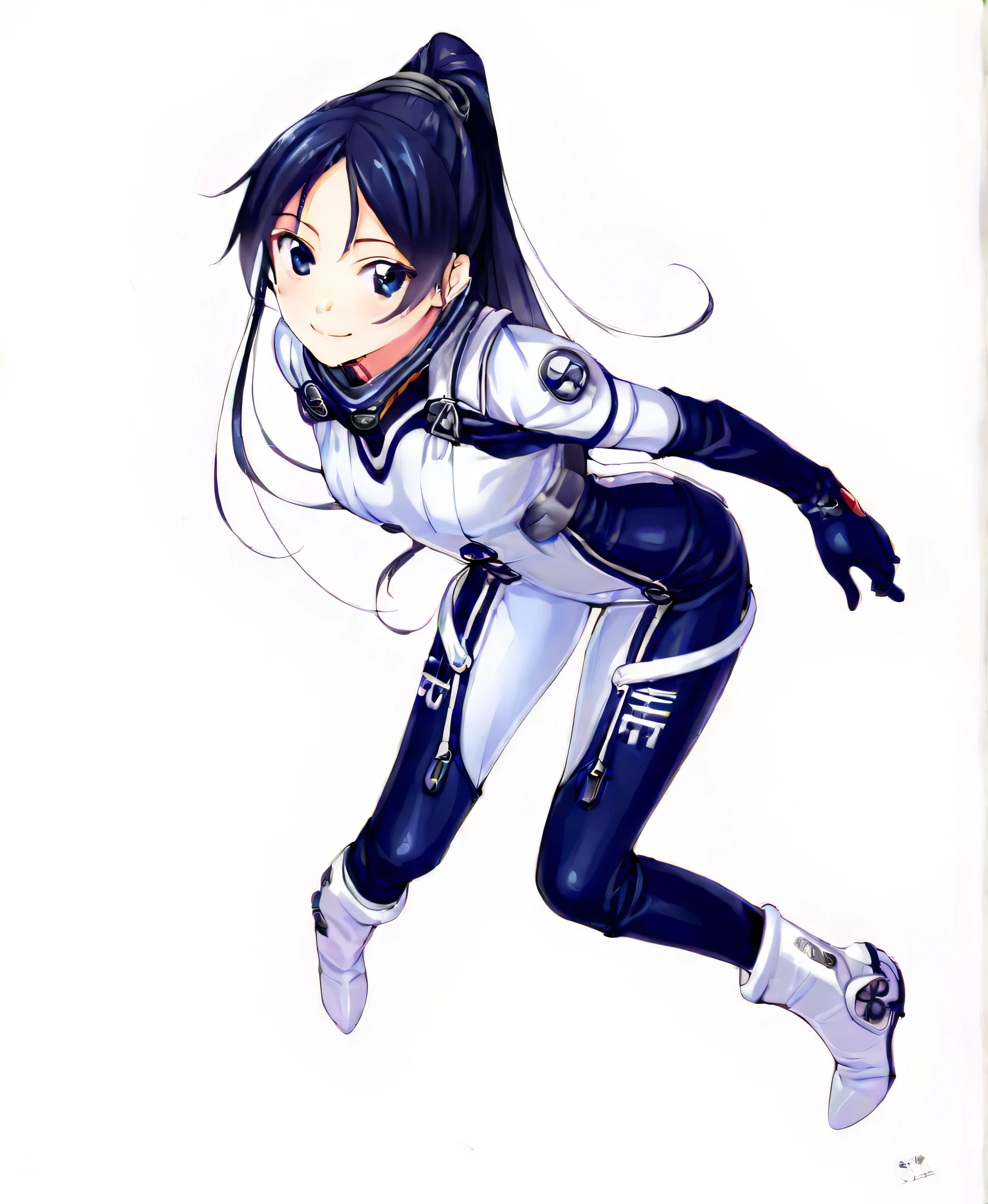 My Hero Academia Style, Anime Girl, Female, Wide Thighs, Wide Hips, Large Chest, Hero Costume, Full Body Suit, Face Covering, Mask, Eye Covering, Eye Mask,