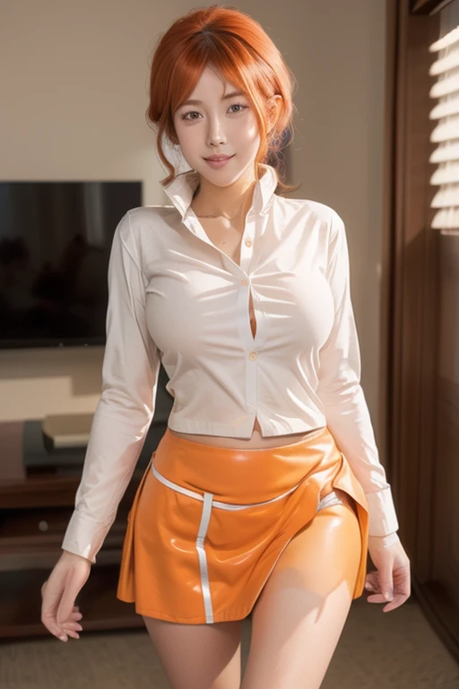 (Masterpiece), Best quality, Highest quality, Detailed and intricate, Original,A high resolution,full body shot shot。
(16 yaers old),Extremely detailed_Eyes, Extremely tall,Sexy,Oversized thick breasts,Elongated waist,Exaggerated huge thick fat buttocks,Super long big thick legs,Extremely thick leg muscles,
(eyes liner:0.5),(Blush:0.5),Blonde hair,Simple Diamond Earrings,Detailed skin, twintails,
view the viewer, Light smile, perfectfingers, Beautiful hands, Good looking,
((Flight attendant uniform)), (Orange pantyhose:1.1), Orange high heels, Orange short skirt uniform, in an airplane(inside airplane:1.2, Motion capture, Leaning forward (Sunken legs), back on viewer, From below, Perfect anatomy, (Depth of field:1.1),Loli:0.1,Realistic:1.3,
(Ambient light:1),(Cinematic composition:1.3), (Best quality, A high resolution, Photorealistic, primitive, 8K,Masterpiece, ),Best quality, Masterpiec8K.hdr. High ribs:1.2, filmgrain, Blur bokeh:1.2, Lens flare, (vivd colour:1.2), (Delicate),masutepiece,A hyper-realistic,32K,the Extremely Detailed CG Unity 8K Wallpapers, Best Quality,Rainbow Color Latex dress,Colorful slime clothes,Deep Turtleneck,Rainbow slime long skirt,Black bob hair,Silver wave hair,(over knee BOOTS:1.2),Cowboy Shot, Street, Country Street, (Film grain:1.2), (Film Overlay:1.3), Night,Smile,Open mouth,Details in the mouth,Parti,Full body like
