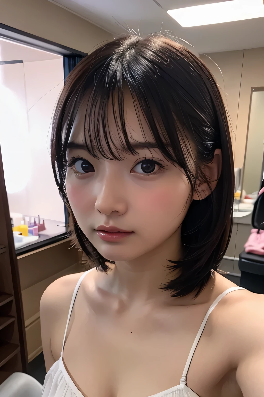 ((Highest quality)), ((masterpiece)), (detailed), One girl、nude、Short Hair、Pubic hair、Japanese、sexy