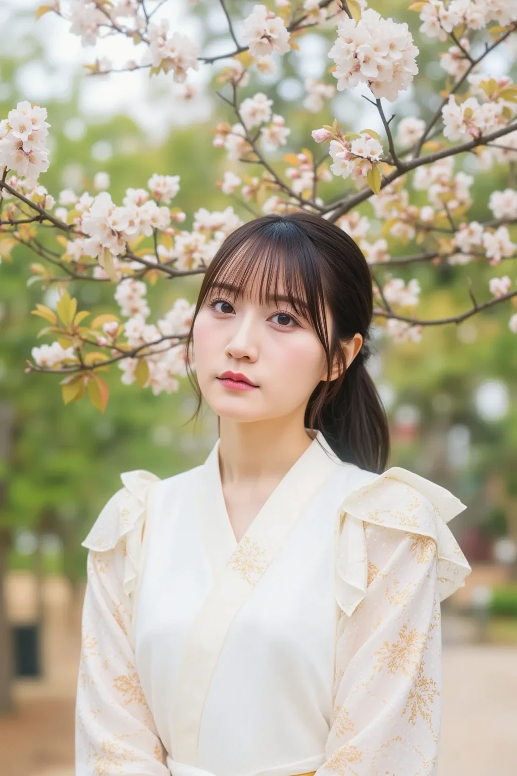 (((Masterpiece: 1.5, best quality, high resolution: 1.3, Super resolution, Superb details, Superb details: 1.3, rich background: 1.2))), 1 woman, alone, green eyes, Long pink hair with blue ribbon, smooth, blunt, cute hair clip, , White Seraphine, red sailor collar, short sleeve, Blue pleated skirt, (outdoor), ((downtown), (crowd), ((Japanese flair: 1.3)), terrain, ((nighttime)), darkness, (low beam: 1.1), moon, (moonlight: 1.2), ((dynamic light: 1.4)), ((head close up))))))