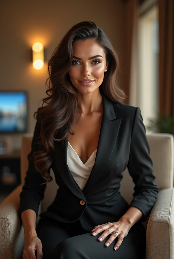 Deepika Padukone as a sexy secretary 