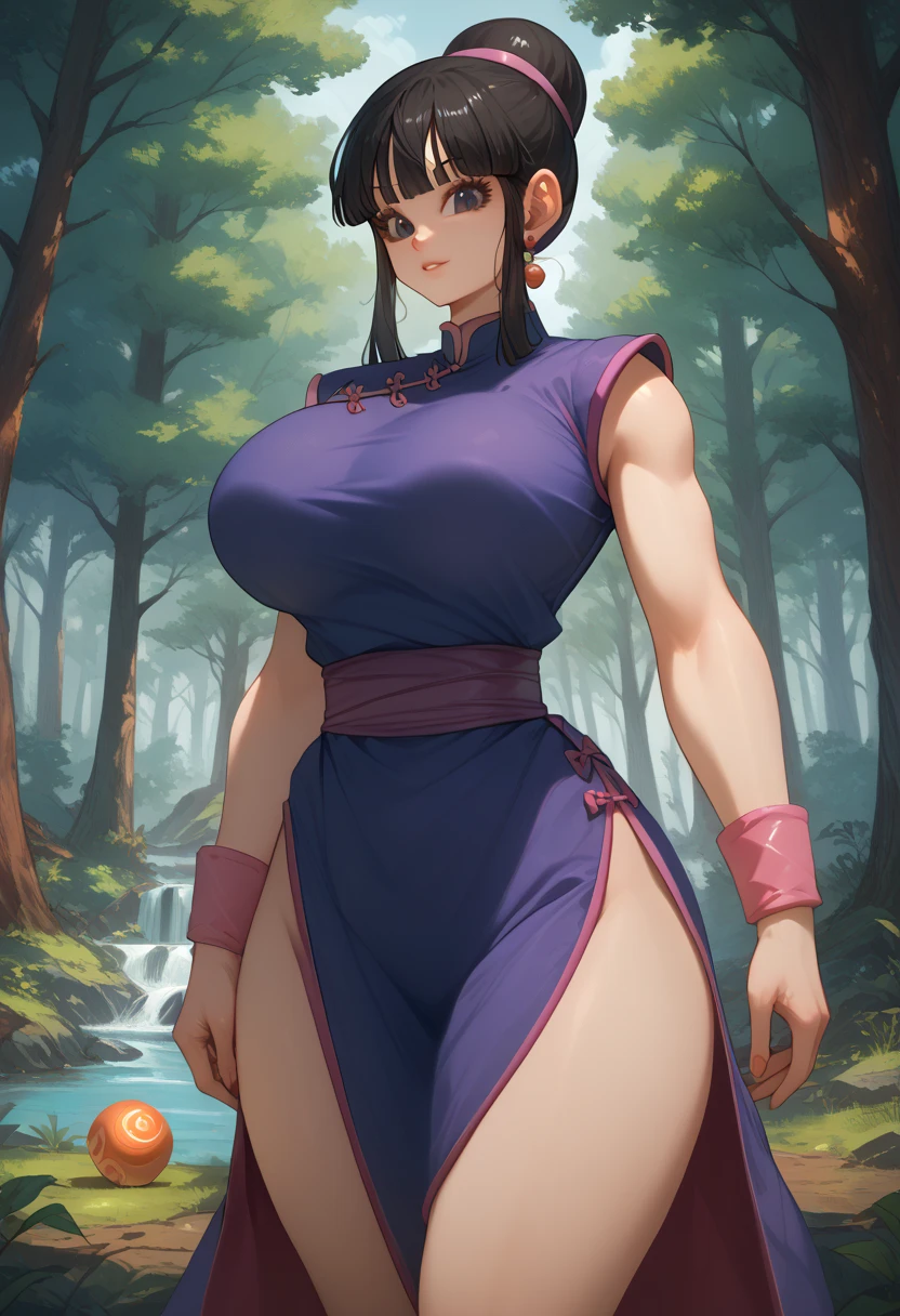 1girl, (solo:1.2), (curvy:1.2), (masterpiece:1.2), (best quality:1.2), (perfect anatomy:1.4), (posing:1.5), (confident:1.2), smile
<lora:Zako (Arvinry) [MockAi - v1.0]:0.8> zako, (plump:1.2), sketchy lineart, thick lineart, colorful, shiny skin, (huge breasts:1.2), (cowboy shot:1.2), <lora:Nico Robin [zezelash - v1.0]:0.8>, <lora:Nico Robin [Lykon - PostTP]:0.25>, robinop, NicoRobin, (blue eyes:1.4), long hair,  black hair, (open hair:1.4), long skirt, black hair, navel, cleavage, very long hair, collarbone, short sleeves, midriff, high heels, crop top, blue jacket, sunglasses, blue shirt, sunglasses on head, orange long skirt, hair slicked back, partially unzipped, sarong,, (secluded river scenery:1.2), (sunlight through trees:1.3), daylight,natural rock formations, nature,