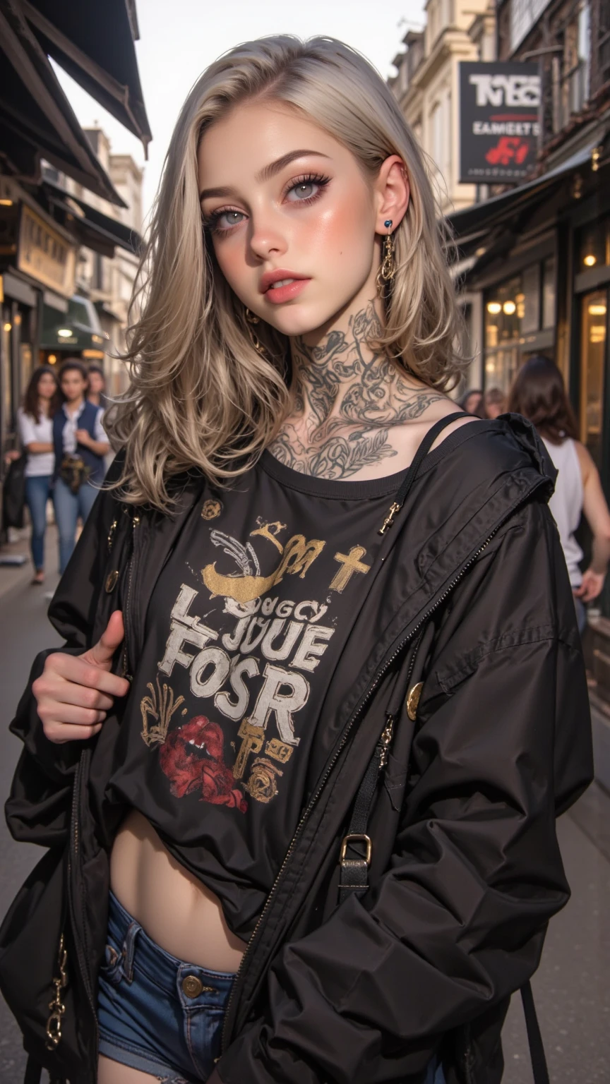 DEN_nefka_SG,
walking down Hollywood boulevard, a busy street scene, public, bustling, crowds, wearing a skirt and blazer,
bokeh, f1.4, 40mm, photorealistic, raw, 8k, textured skin, skin pores, intricate details,  <lora:epi_noiseoffset2:1>, epiCRealism, <lora:ClothingAdjuster3:-0.7>