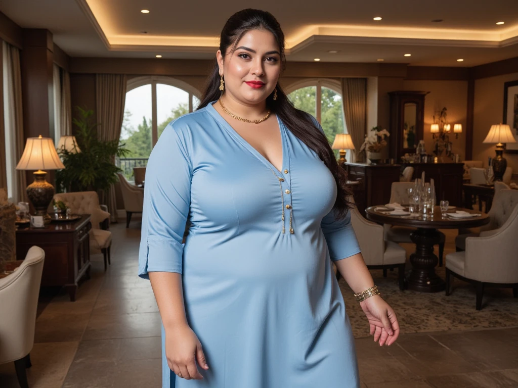 RAW PHOTO, her name is Alejandra, high quality, 1 old woman, ((58-year-old plus sized body latina woman)), (((58 years old))), ((plus sized)), (((chubby body))), ((wrinkled body)), (((old body))), ((long hair)), wearing stylish fashionable elegant dress different colored, POSE: dynamic pose, BREAK, BACKGROUND: indoor: restaurant, film grain