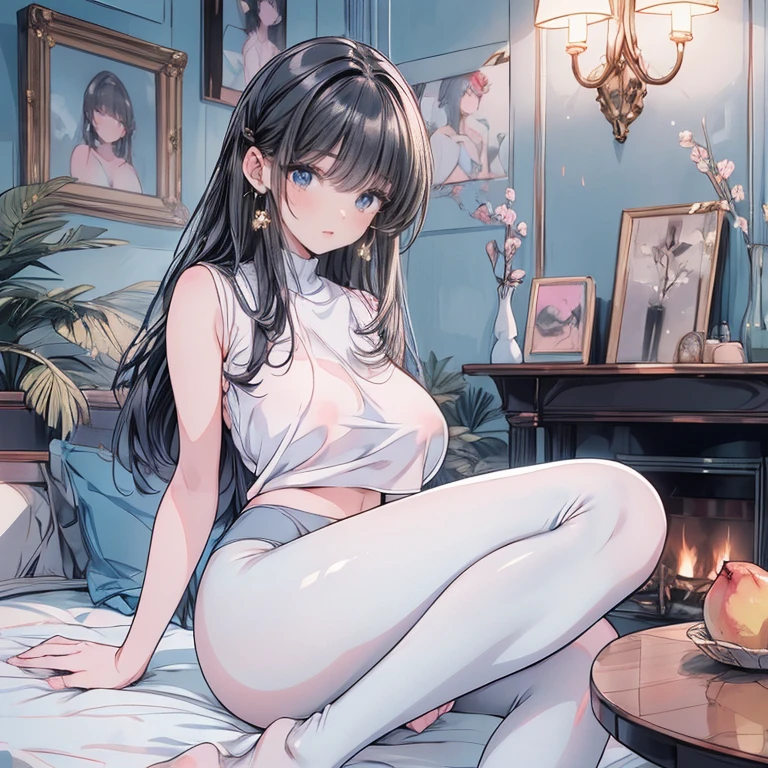 Top quality, 8K, masterpiece, elegant wallpaper