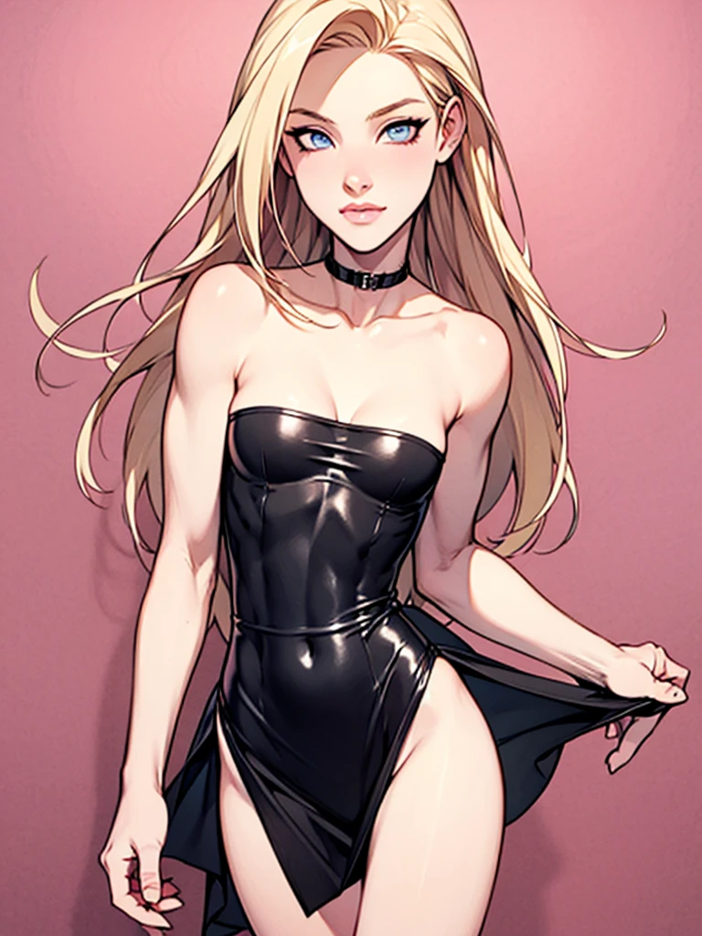 supermodel as succubus, demon girl, long legs, athletic legs, fit body, busty, teardrop , horns, long hair, movie screenshot , masterpiece, character, 1girl, beautiful eyes, detailed eyes, grin, fine face, (green eyes:1.2), beautiful night sky background, calm moonlight glow