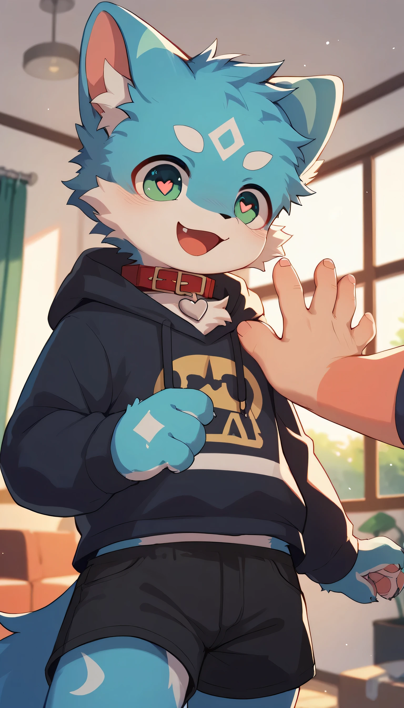 super high resolution, detailed background, museum, boy, girl, Happy, joyful, absurdres(Photos of solo travelers)(kemono, furry anthro),