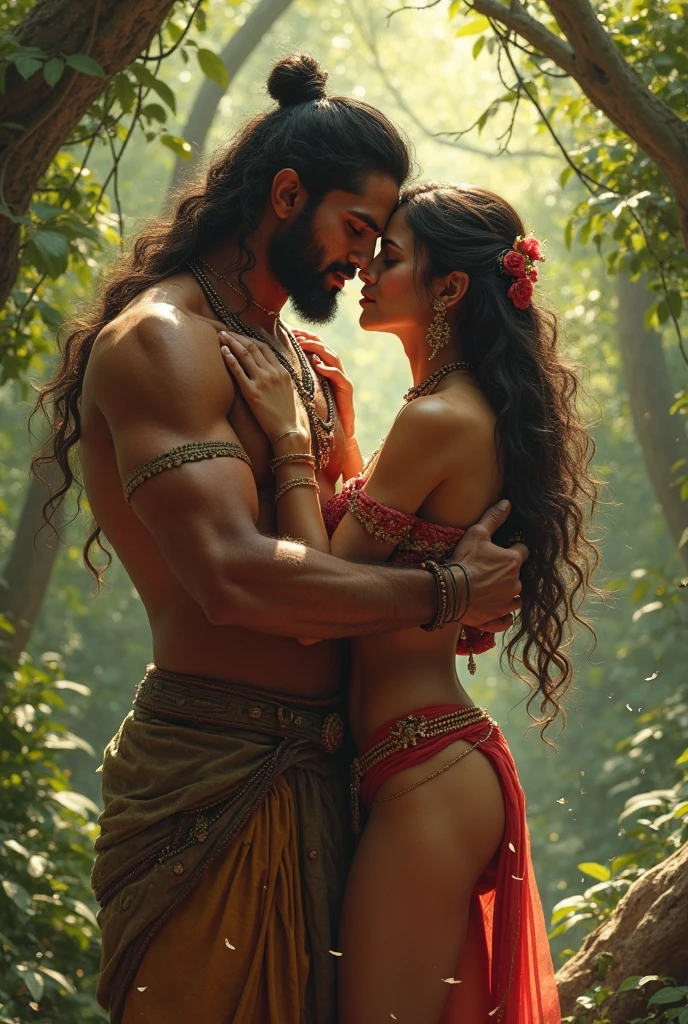 Draupadi arjuna fucking each other
