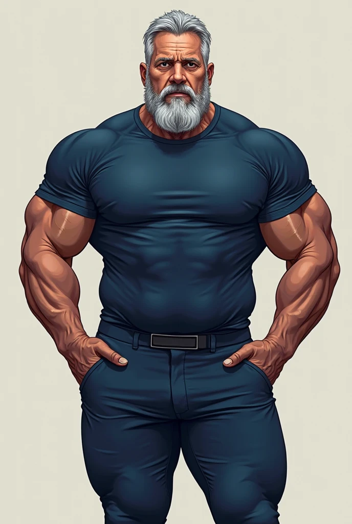 A muscular 40-year-old man portrait, wearing a white T-shirt and being naked, provocative, (best quality, 4k, highres, masterpiece:1.2), ultra-detailed, (realistic, photorealistic:1.37), strong body structure, defined muscles, intense gaze, rugged features, sculpted abs, dramatic lighting, seductive pose, vibrant colors, hiperrealism, 8k
