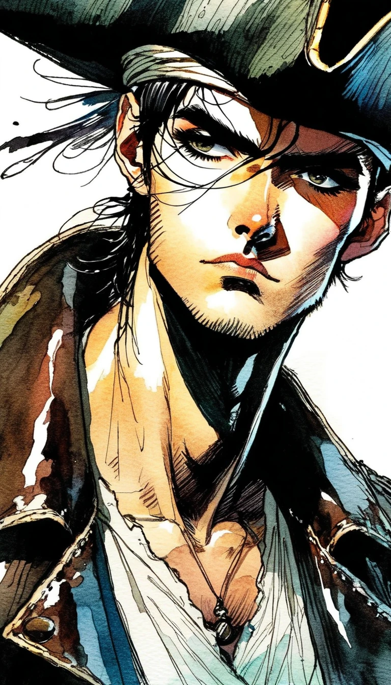 comics style, sharp outlines, Sea of Lost Souls<lora:EnvyStarlightComics04x:1>