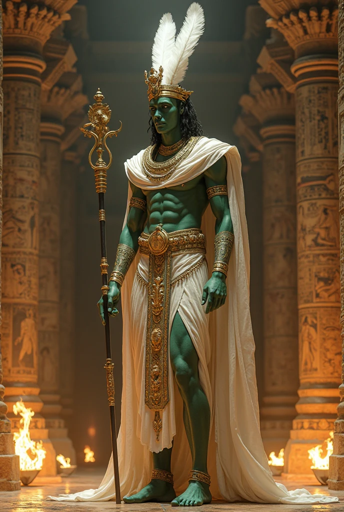a man sitting in a chair with a crown on his head, still from the movie marvel, steampunk golden turquoise, inspired by Benjamin Marra, in the art style of quetzecoatl, graduated teal, avatar ( 2 0 0 9 ), friend george, tall and muscular, green lantern, inspired by Rockwell Kent, still from the movie avengers endgame --auto --s2