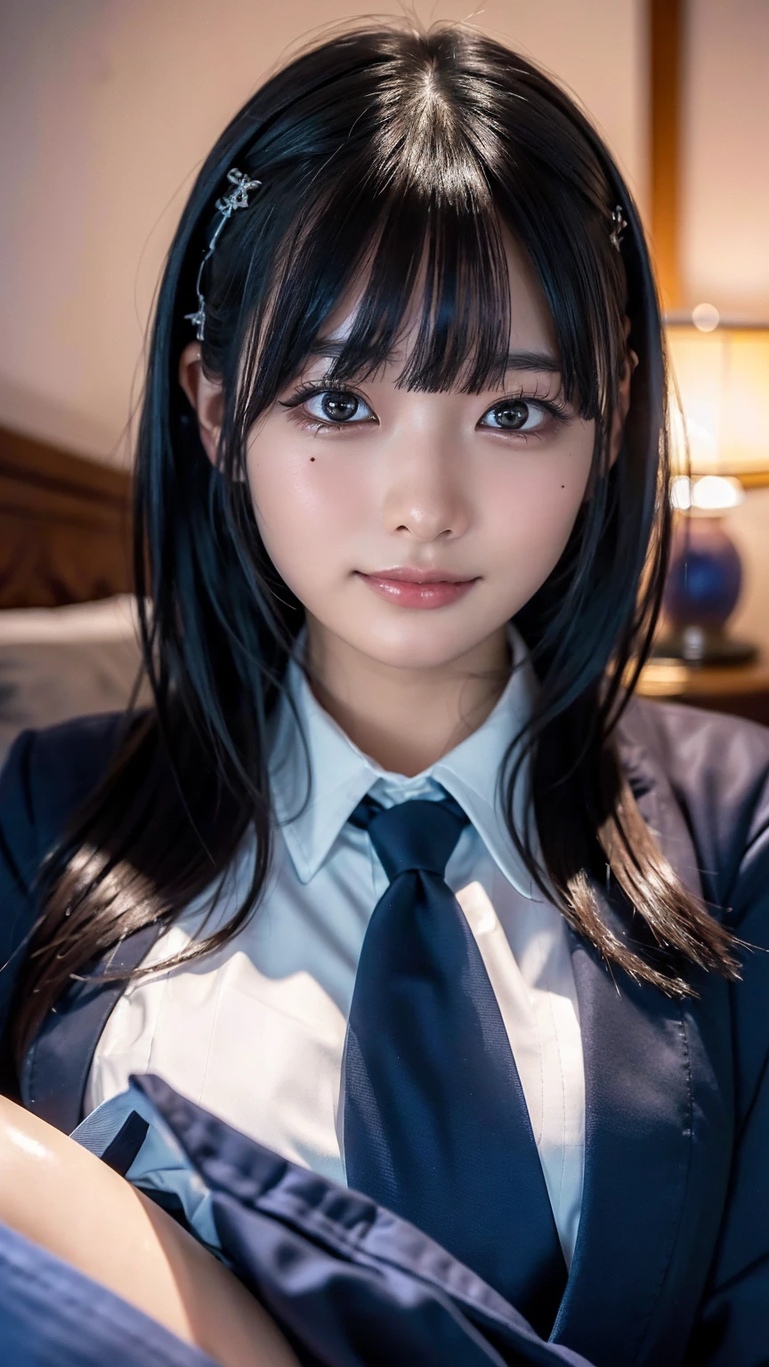 Girl in a sailor suit, Yasumoto Oka, Miho Nakayama, Close-up Yuko Araki, Beautie, a picture,ulzzang -6500-v1.1, (Raw photo:1.2), (Photorealsitic), a beautiful detailed girl, (Real: 1.4), extremely detailed eye and face, ((eye winter sweater、Super realistic black tights))、((Illumination plaza at night)), selfee, Instagram、game_nffsw, huge filesize, hight resolution, ighly detailed, top-quality, [​masterpiece:1.6], illustratio, ighly detailed, nffsw, finely detail, top-quality, 8k wallpaper, Cinematographic lighting, 1girl in, 17 age, perfect body type, cute droopy eyes beautiful big eyes、Pieckfinger, ((masutepiece)), Best Quality, 1girl in, eye shadow, Portrait, ((FULL BODYSHOT:1.4))、(Very affectionate smile:1.2)、realistic skin textures、shinny skin、Balanced left and right eyes, well-proportioned mouth