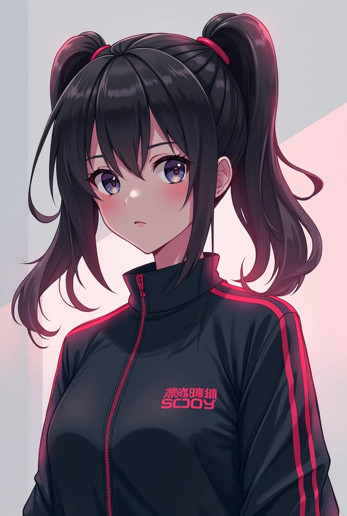 highest quality、realistic、Japanese、girl、zoom、cute、gray eyes、long hair、half up、chestnut hair、all back、The forehead is protruding、playground、Gym suit、double piece、look down、big smile、Sweat、bust shot、thin、small breasts
