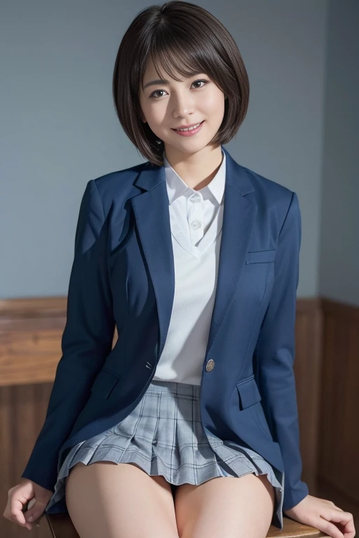Tabletop, highest quality, Ultra-realistic,Japanese Girls,One woman, 8k, RAW Photos, highest quality, Tabletop, Hmph:1.2, Highly detailed RAW color photos, Professional Photos, (Realistic, Realistic:1.37), (Highly detailed skins:1.2), Ultra-high resolution, (Lenz 50mm), Exquisitely drawn eyes,Staring at the audience,
Break with one girl (Many elderly people:1.4), Beautiful Face, cute,(smile:1.05),(50 years old, Wide Hips,Straight hair, (short hair), Iris, white and fine skin,Small Mouth, high cheekbones (meaning),coat、suit、Japanese、Nogizaka Idol、Gravure idol pose、adult、、(Tabletop, highest quality:1.3), (Ultra detailed 8k cg:1.2), (Ultra-realisticな:1.35), (Realistic:1.45), (Realistic:1.4), Cowboy Shot,
A beautiful Japanese woman, 50 talents, Supermodel, Japanese Idols, Suit Idol Breast、 (female teacher figure:1.4), Beautiful legs、A big smile、E cup breasts、Roman alphabet