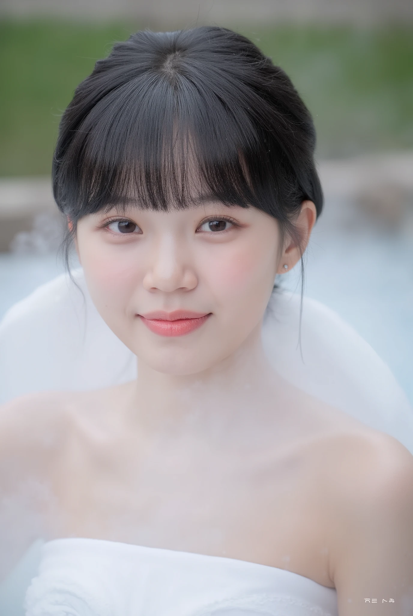 slender body , dark hair with bangs,全naked,naked, Chest for Men,small breasts,flat chest,((My nipples are barely visible because I'm soaking in hot spring water)),最high quality,high quality 、 Max image ,16k,最high quality 、 high quality 、最high quality 、 masterpiece 、 Realistic fingertip distance and approach 、 detailed and realistic weapon 、 Realistic skin down to the finest detail, Realistic Face with Attention to Details 、 detailed and realistic see 、 Realistic lip detail 、 messy side wave medium hair ,Accurate and realistic hair , Fine and realistic arms 、 Detailed and realistic 、 Every detail is realistically drawn 、((美しい viewing angle))、(Japanese models), ( viewing angle )、(( Beautiful girl ))、(black hair)、( random hairstyles )、( sexy look ),((張りのある美しいChest for Men))、(slim style、Slim fit)、(Full body glossy skin、 white skin)、((Body wrapped in thin white towel))、(( Her skin is visible through a wet thin towel ))、(I can clearly see the shape of her nipples from the wet thin towel)、(Her skin is clearly visible through the wet thin towel),beige underwear,Thin fabric underwear、( Soft Natural Light )、(My daughter and natural hot springs)、(( Hot springs surrounded by rocks)),((Hot Spring Girl)),((Women warming up in hot spring))、(( Middle school hot springs )),((腰まで Middle school daughter and )),((Clear hot spring water)),((Hot springs wrapped in thick steam))、((Steamy steam rising up)),((very thin legs)),(( very thin waist)),in the garden,(( very small butt)),(((Very thin thighs))),(((very small breasts))),(Very flat boobs), beautiful girl with a thin body all over her body ,the skin is exposed on the navel and the area around it,open your mouth slightly, seductive smile, anatomically correct, accurate, high resolution, high detail, very detailed, textured skin, Sony FE GM, aperture value F1.8, Focus: 135mm, Beautiful Girl with a Hot Turn Woman,