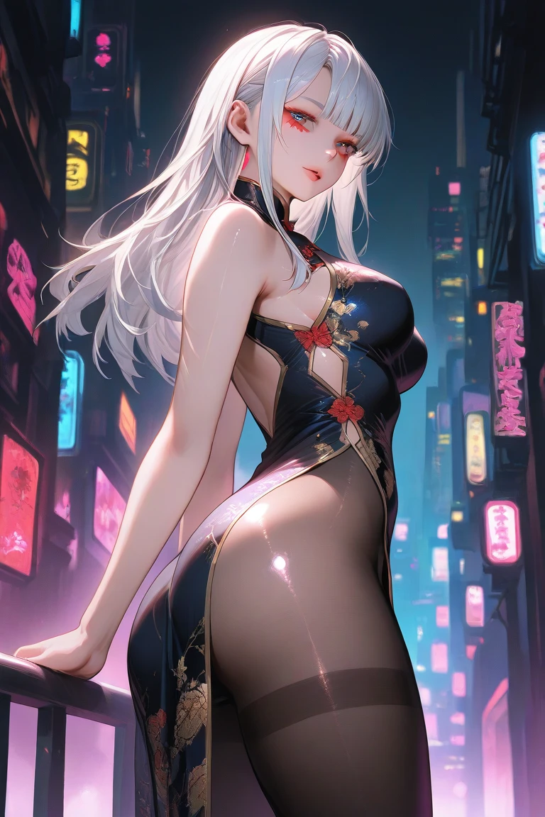 James Jean, Hieronymus Bosch, Surreal, mysterious, strange, fantastical, fantasy, Sci-fi, Japanese anime, walking city, brick giant, miniskirt beautiful girl shooting at the moon, perfect voluminous body, detailed masterpiece wide angles sexy erotic provocative embarrassing blushing coquettish hyper realistic sharp focus skin wet wet smooth glistening