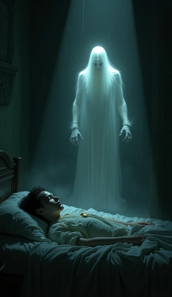 Dead body ghost night