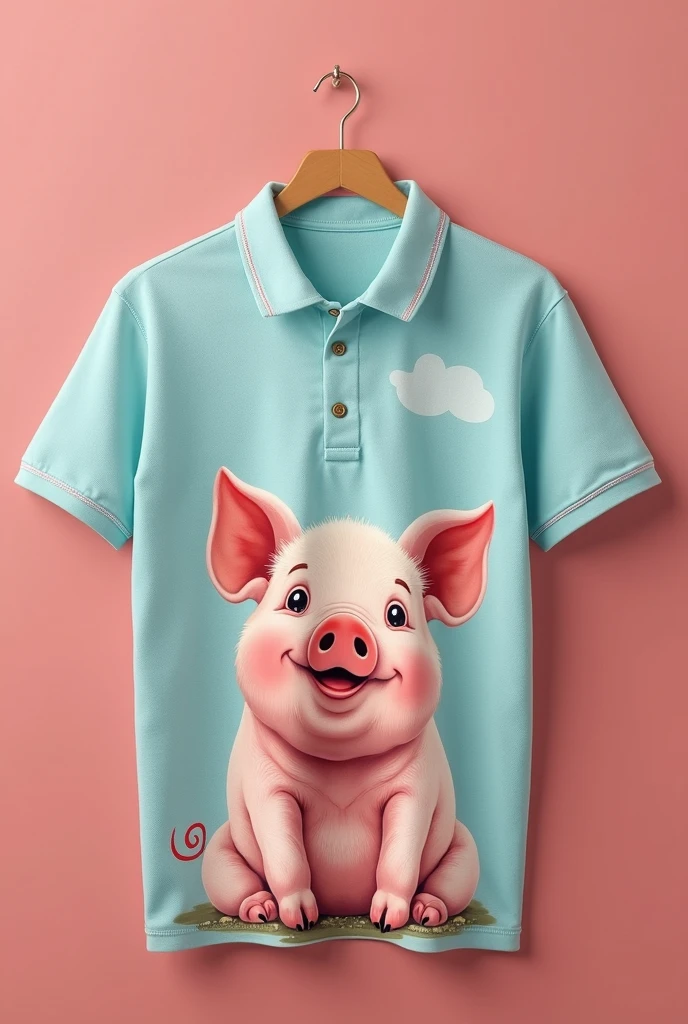 make a pig with a shirt written extreme