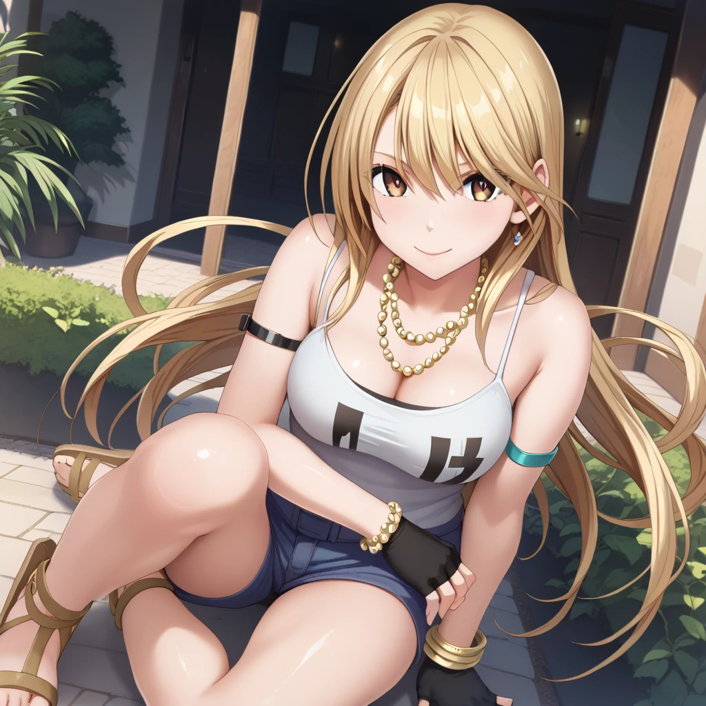 (La mejor calidad) (obra maestra ) Cara perfecta. kawaii & Siniestra princesa belleza joven en la ciudad de Los Angeles. (((Blonde curly hair)))