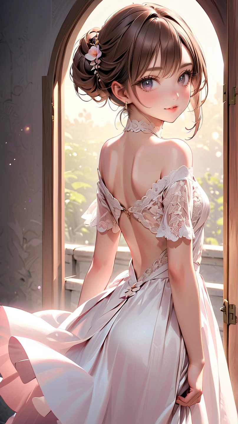 ballerina, 1 girl, dress