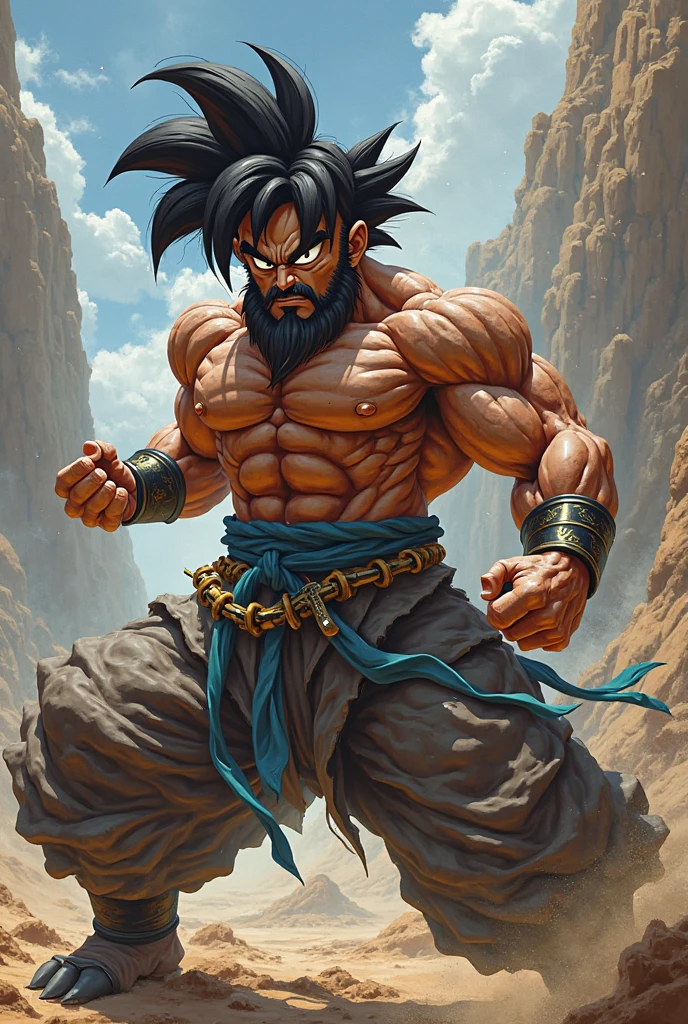 A dwarf who fought Goku