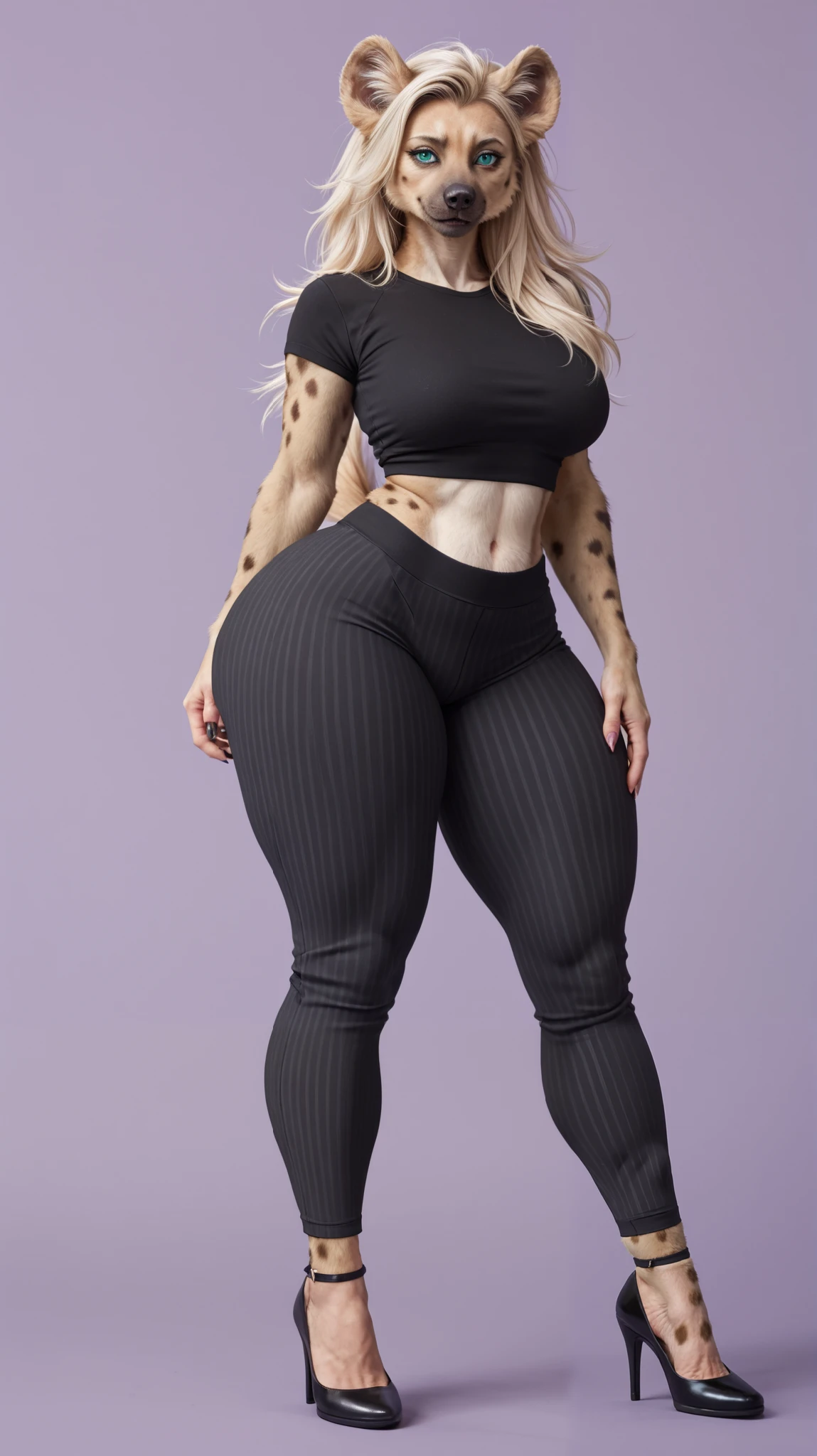 Sexy woman with small breasts, athletic body, thick strokes, big ass, curly hair, wearing zebra print leggings and a white lace bra, black sneakers, the background of a room with white relatives and red lighting