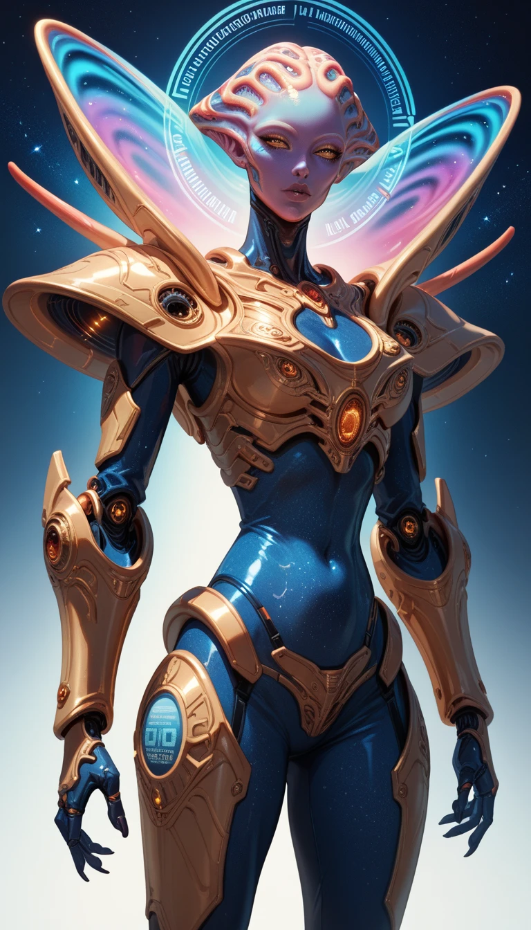Trinity, pelvic curtain, cleavage, from below,
standing, upper body, hips, skin tight,
small space ships, stars, cameltoe,
(insanely detailed, masterpiece, best quality),
<lora:Trinity:0.7>,