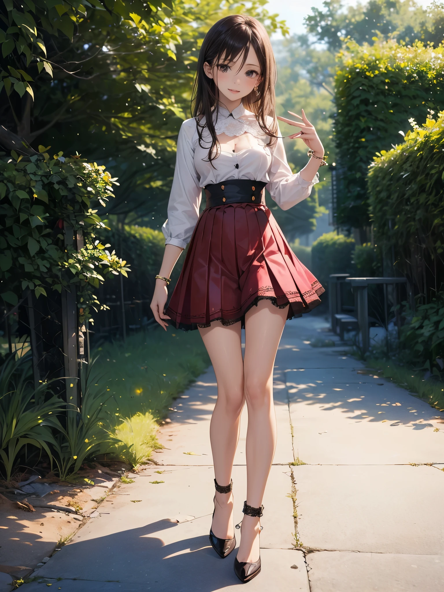 (nsfw), 1girl, perfect breasts, [[open mouth]], (shy:1.1), (pubic hair:0.9), (1boy),  (standing behind the girl), having sex, hetero, (from below), (hanfu:0.8),  (masterpiece:1.2), (best quality:1.2), (nsfw), (Realistic photos:1.2), 8K, Movie poster photos, intricate details, <lora:jkPuffyNipples_V01 (1):0.15>, outdoor,<lora:Sailor_Mars_hino_rei-01:1>Sailor Mars, full body, 18 years old, black hair, bangs, long hair, purple eyes.hakama short skirt,red high heels,red skirt