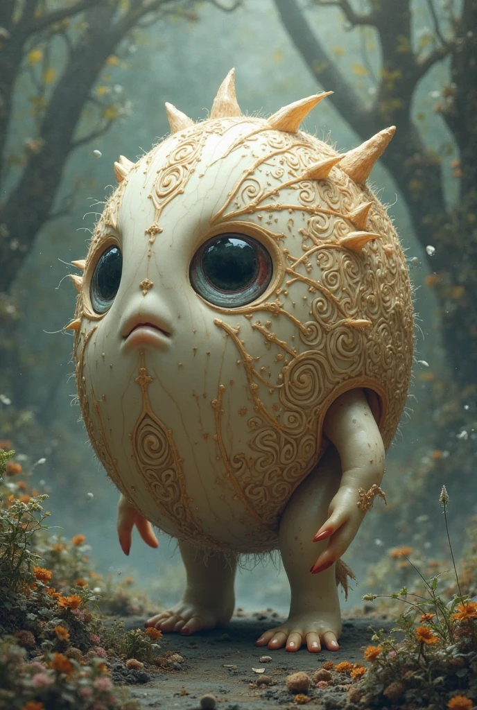 award winning photograph of a cute ghost with longing gaze in wonderland, magical, whimsical, fantasy art concept, steampunk, intricate details, best quality, masterpiece, ultra sharp, hyper realistic, realism <lora:Potpourri:1> potpourri, abstract background, surreal, horror (theme),