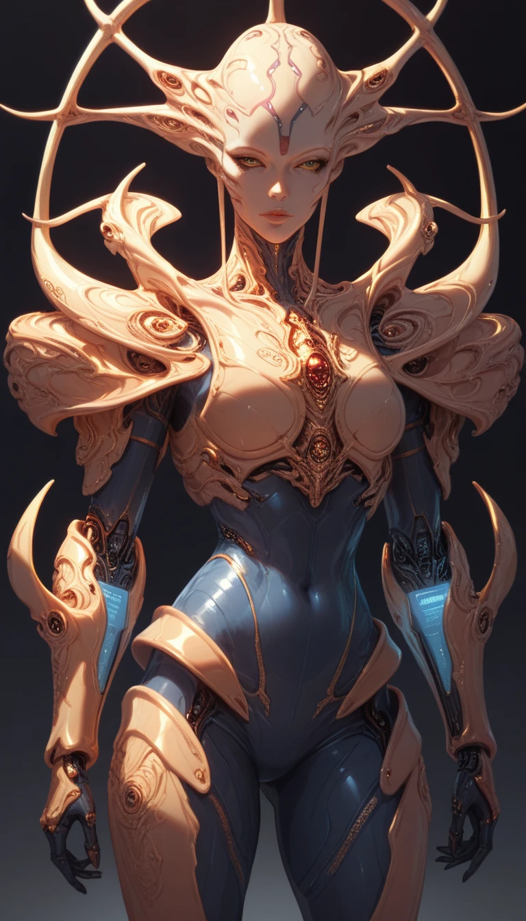 A humanoid machine made entirely of wood The skin is brown with a woody pattern. The shoulder joints, arm joints, wrist joints, finger joints, knees, and ankles are all connected by balls. The crotch is ball-shaped on the foot side so that the crotch fits in. A glowing diamond-shaped core is embedded in its chest.