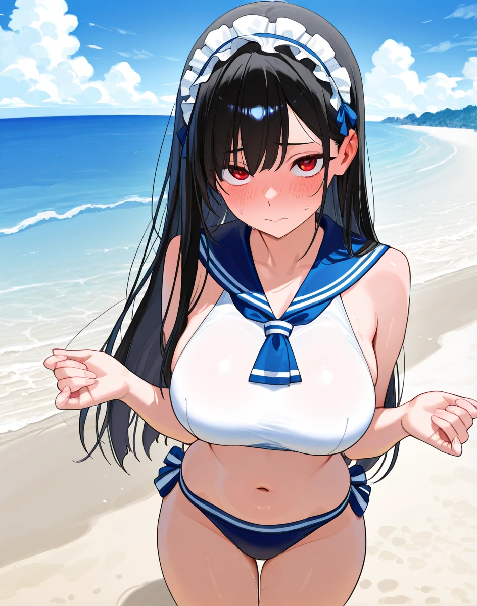 1girl, nsfw, furuderika, long hair, purple eyes, blue hair, blunt bangs,,　　, empty eyes , large breasts, nipple, Running, ,, Heavy snowfall area　frozen (Sweating profusely, Love juice, Wet Woman, female ejaculation) crying mountain Alone, crying, Naked, solo, 1girl,　amusement park , Peeing, lactation, projectile lactation