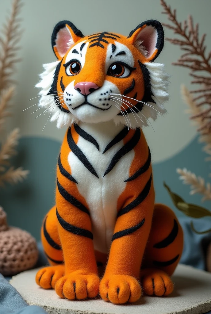 Cat、Realistic depiction、From the face down, the body of a muscular man、