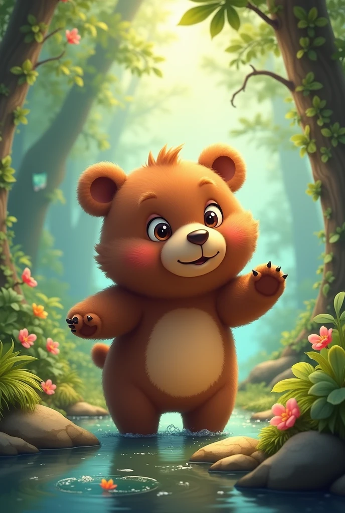 Bear mascot for rpg