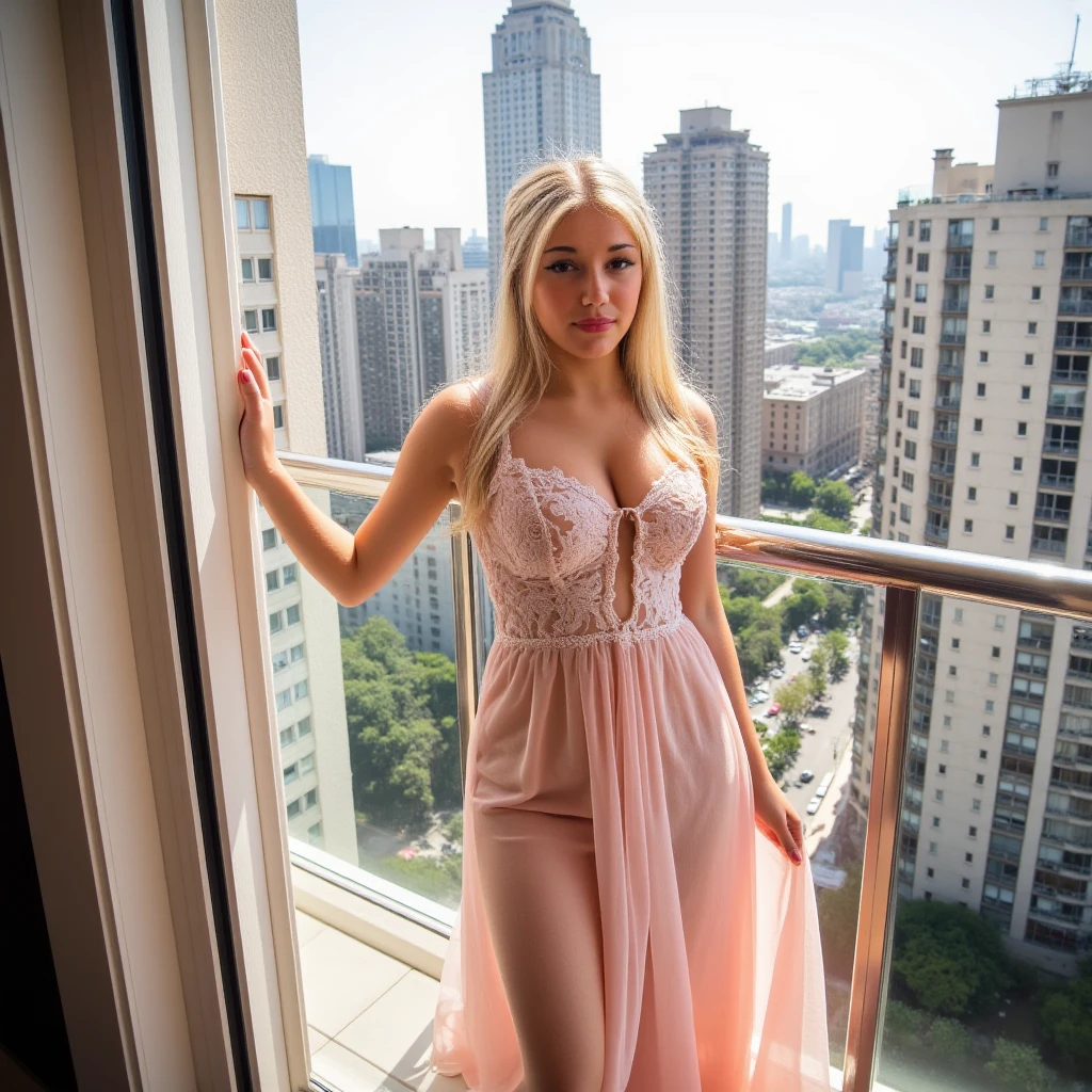 1girl, 24 years old, platinum hair, black dress, white, full body minidress, black dress, (realistic:1.3), finely detailed, quality, (masterpiece:1.2), (photorealistic:1.3), (best quality), (detailed skin:1.3), (intricate details), dramatic, ray tracing, photograph, loft apartment with skyline, bright, Visual novel, seductive, Moonlight, film grain, Kodak gold 200, Depth of field 150mm, Flickr, skyline background, balcony, full color, flowy dress, dress, 16k, ultra high def, sharp lines, seductive, 16k detail face, extra render face,