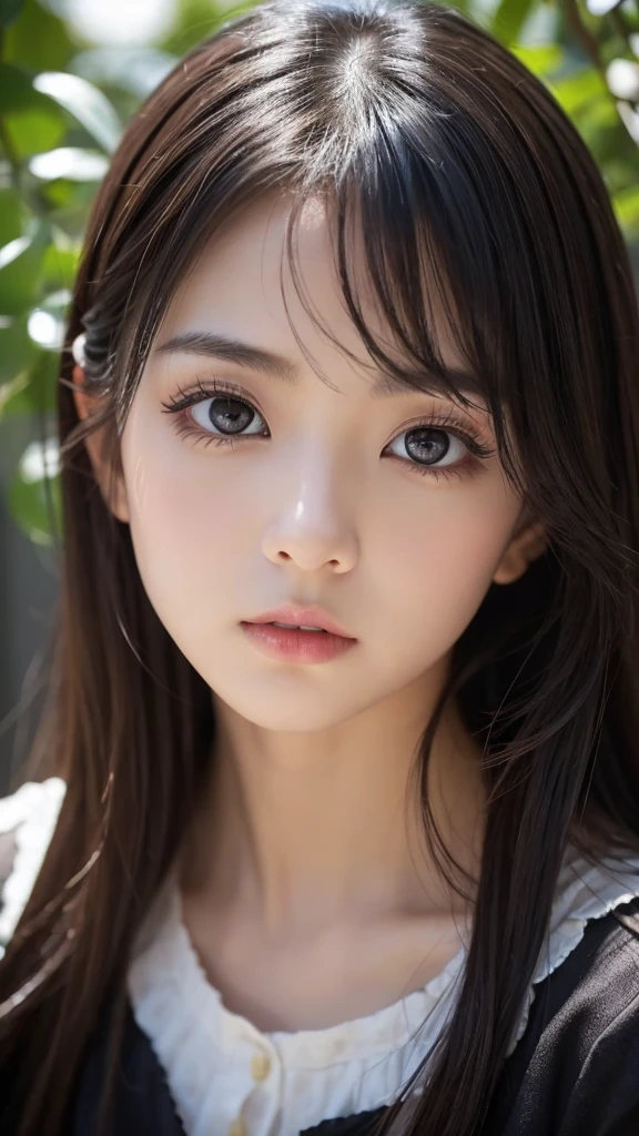 (15years old),(girl),solo,(full body:1.7),(whole body),((32k,Attention to detail,Attention to detail,Attention to detail,whole bodyエズビアン)),RAW Photos & Realistic atmosphere,Beautiful Eyes,Mouth Details,Glossy Lips,Thin eyebrows,Soft white skin that shines in every detail、Fine grain、とてもBeautiful Eyes,Detailed lips,Very beautiful face,Very well-formed face、Lively Faces,Glowing Lips, realistic young gravure idol, masterpiece, high-quaiity,((Correct Anatomy)),Raw Photos, Photorealistic、Cute face、Embarrassed look,High resolution,Super detailed,Fine details,,Highly realistic face,Sharp Focus,natural light,day light,high quality,((Japanese))、She's cute like a Korean idol,Black Hair,(gothic lolita),sexy red bra,sheer skirt,bottomless under the skirt,,the body foward to camera,in the rain,Holding a transparent vinyl umbrella、Heavy rain,Crouching with knees apart,((spread legs wide)),long hair,Long Hair,looking at the camera,flat chest,Narrow waist,spread knees,Knees spread from side to side,Thighs spread wide to the left and right