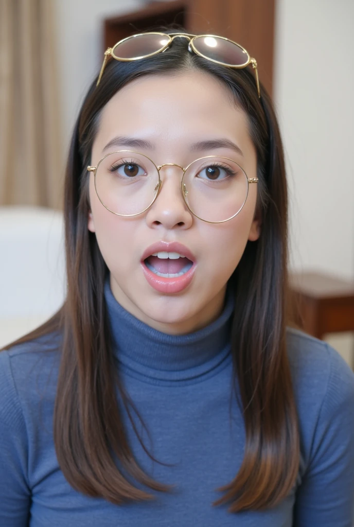 (8k, RAW photos, top quality, masterpiece: 1.2), (realistic, photorealistic: 1.37), ultra detail, ultra high resolution, pio apple, one girl, beautiful detailed eyes, floating hair, bangs, skin texture, narrow waist, slim waist, (curve: 0.4), legs, movie lighting, professional lighting, thin face, on the bed, black sexy lingerie, sticking out buttocks, Hand on bed, cat pose, obedience pose