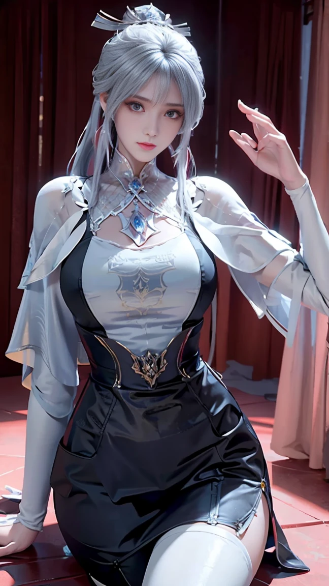 a white hair、Close-up of miss wearing white mask, Beautiful character painting, Gu Weiss, Gurwitz-style artwork, White-haired god, author:Yang Jie, Epic and beautiful character art, Stunning character art, author:Fan Qi, by Wuzhun Shifan, pixiv Art Street Guviz, Single ponytail, insult, High Ponytail, Tall and big, Long legs, (Sleeveless lace shirt), (shorts), (Striped )), ((Striped )), Walk, elegant, dignified, miss, Beautiful curves, sweet smile, Strong sense of detail and layering, color丰富绚丽, Has a unique texture, rich and colorful, color, vivid, Design Art, 16K, Very detailed, {{illustration}}, {Extremely refined}, {Exquisite surface treatment}, Very detailed, Delicate and shining eyes, {{Light}}, 极致Light效果, Model: realism, CFG size: 12, Laura: Bright texture (1.35), high quality, masterpiece, Exquisite facial features, Delicate hair depiction, Detailed depiction of the eyes, masterpiece, best quality, Light線追蹤, Extremely detailed CG unified 8k wallpaper, masterpiece, best quality, (1 girl), 完美miss身材, (((Skinny white T-shirt))), beautiful eyes, (Delicate face), Black short hair, Tie your hair up, Light blue hairpin, Black silk frame glasses, in class, (White skin), (Optimal Lighting), (Super intricate details), 4K Unified, (Very detailed CG), Showing off her white legs, , Hot Pants, shorts,性感Long legs, Thin waist, Sweat is running down my waist, Showing belly, Extremely detailed depiction, Pink Hair, Asymmetrical bangs, Transparent clothes, Hands on thighs, 把目Light移開, 8k resolution, Raise an eyebrow, Shiny hair, flower head, Wristband, bandage,Leather sexy pose, simple grey background, Crawl to the audience, Kitten pose, Get on all fours,