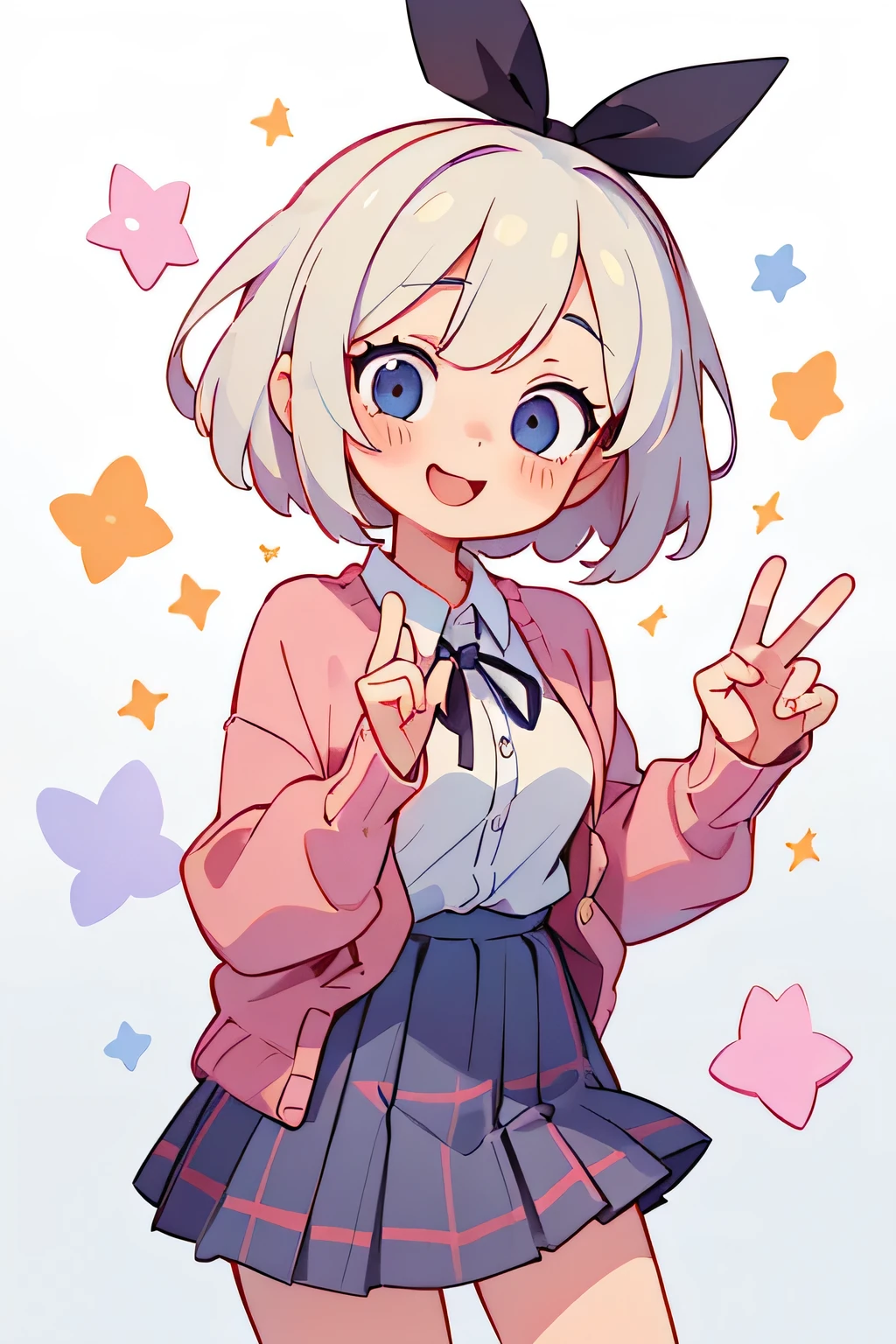 top quality、high resolution、(high image quality during sick leave:1.4)、masterpiece、Detailed Background、very detailed face、detailed eyes、age beauty、 huge breasts、(Normal number of fingers:1.3)、anatomically correct、perfect body line、After School Classroom、white day、cute image that looks like a girl、
(white dayのお返しをもらって照れる女の子:1.5)、(I'm too aware of his gaze:1.5)、
the sunset stretches their shadows for a long time、A girl who gets something in return after school {x} inside a cute wrapped cookie and a handwritten message card {x} The girl is surprised to receive a small package offered by the boy、the hand that unravels the ribbon shakes slightly、a pastel or plaid pleated skirt、the cheeks are slowly dyed red、I tend to fiddle with the ribbon with my fingers、I look away in a shameful way, but、I have a happy smile around my mouth、
I'm too aware of his gaze and can't see his face properly、I'm too aware of his gaze、I can't see his face properly、A spring-like cardigan、Hairpin with a small ribbon、cute