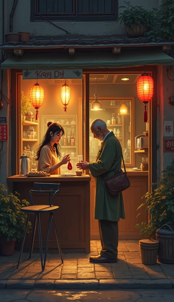 A young handsome male chef and a middle-aged mature female agent sat at a table, Serious discussion, There was a contract and a cup of coffee on the table, Surrounded by comfortable offices, ,in the style of the stars art group xing xing, 32K, Best quality, Masterpiece, Super detail, High details,