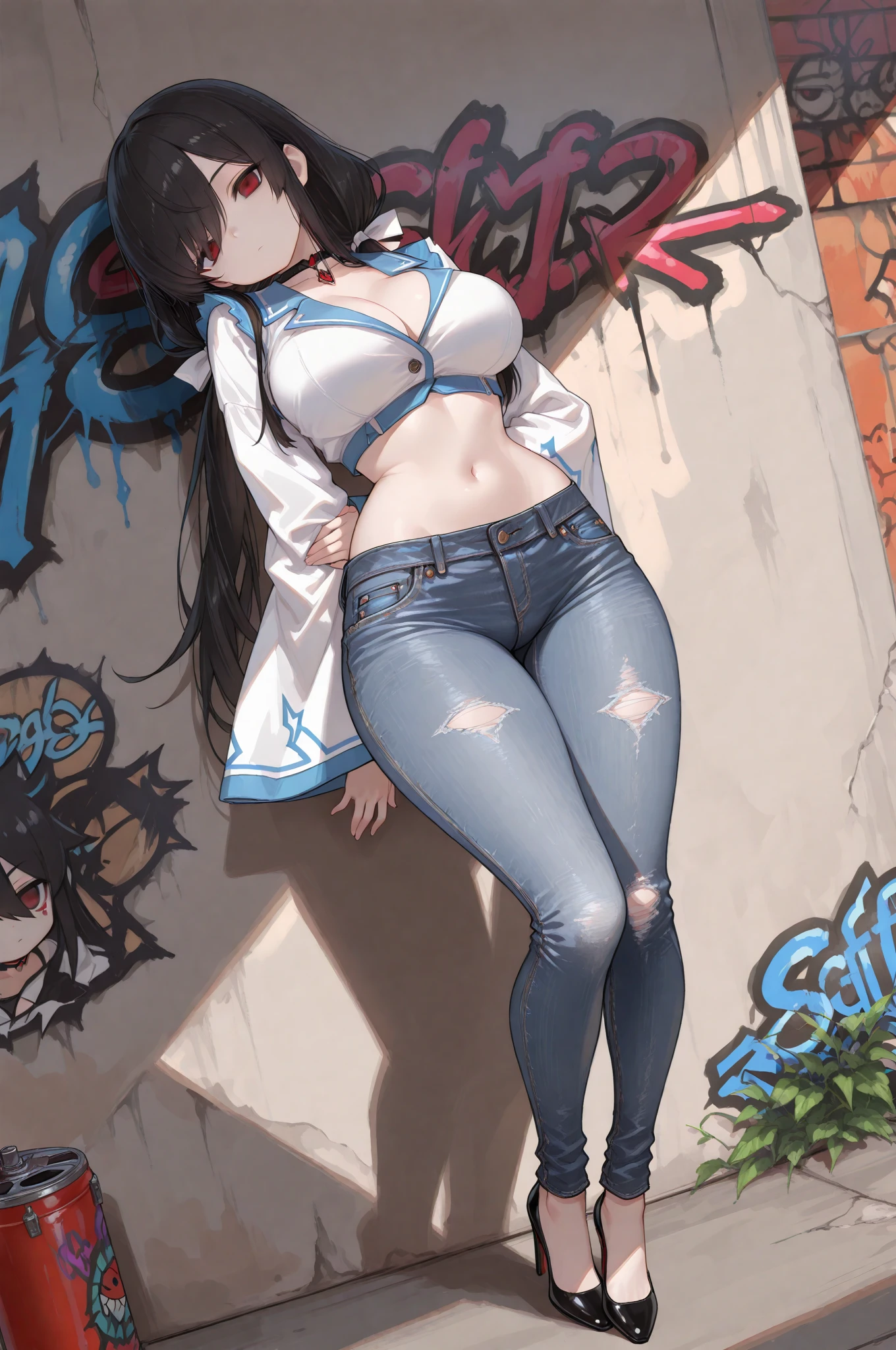 masterpiece, best quality,anime style, 1 girl,(((slender body))), (((small ))), (((breast)),(((Jacket, Open your clothes, Open jacket, Blue jacket, ground vehicle, Sports Bra, bicycle,buruma))),(((((brown penis tentacound the girl))))), ((((restrained, arms behind back)))),((((cum)))), (beautifface), (((short twintail))), (((straight hair))), ((((black hair)))),detailed beautiful skin, (perfect hands, perfect anatomy)