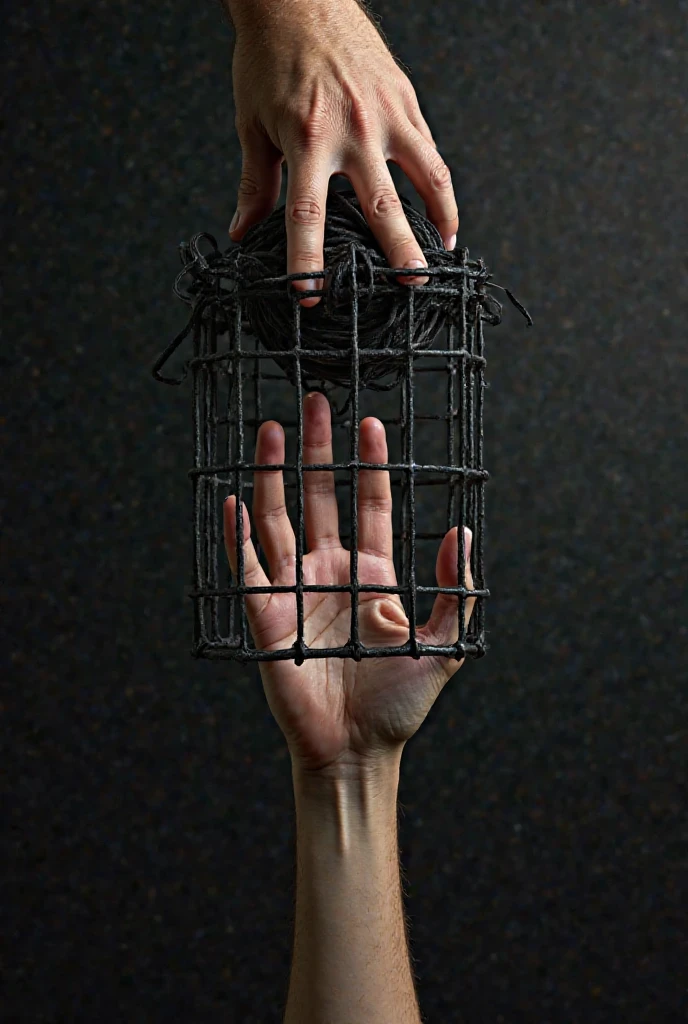 Hand reaching upward drawing side ways
Remove the background
Add chains wrapping around the bottom half
Havethe chain turn into vines hald wag through