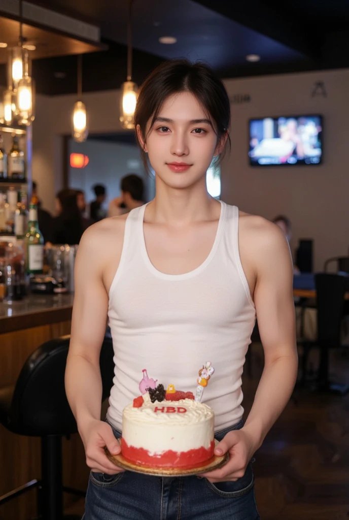 barechested